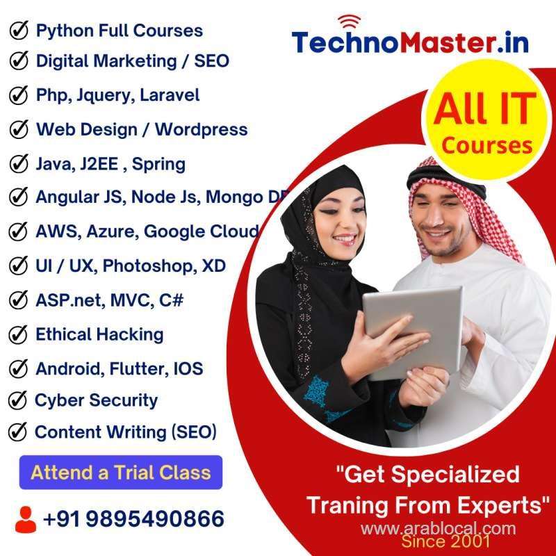 TechnoMaster.in| Online Live Training for All IT Courses by Industry Experts in saudi