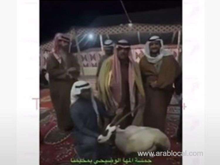 a-feast-on-an-endangered-deer-caused-a-stir-in-saudi-arabia-saudi