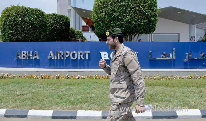 debris-from-intercepted-houthi-drone-injure-4-workers-at-abha-airport-saudi