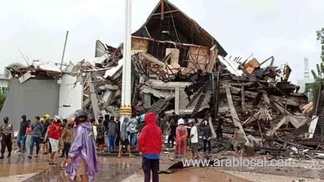 indonesia-earthquake--350-homes-destroyed-and-800-people-homeless-saudi