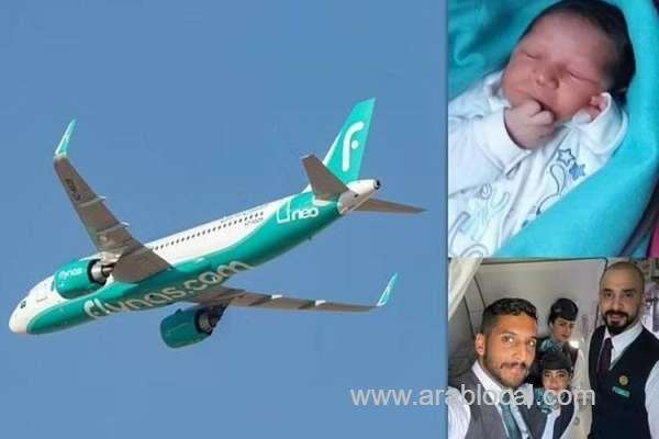 baby-was-born-midflight-on-the-flynas-during-the-flight-from-jeddah-to-cairo-saudi