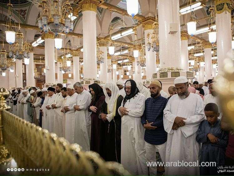 recordbreaking-attendance-over-6-million-worshippers-at-prophets-mosque-in-one-week-saudi