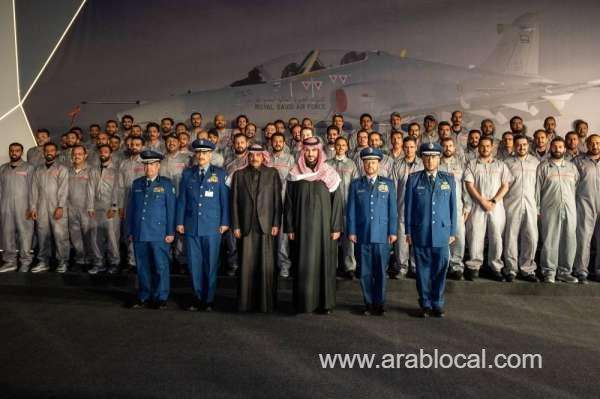 saudi-minister-of-defense-prince-khalid-bin-salman-unveils-locally-assembled-hawk-t165-jet-on-its-25th-anniversary-saudi