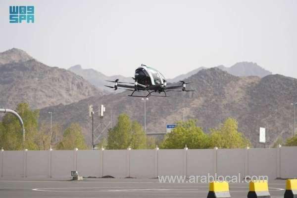 saudi-arabia-introduces-selfdriving-flying-taxi-at-holy-sites-saudi