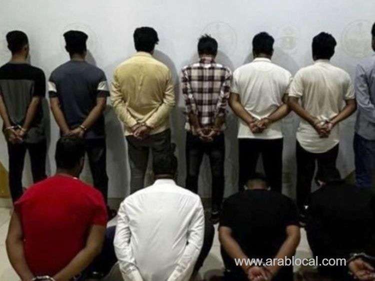 arrest-of-11-expats-for-obstructing-traffic-in-riyadh-saudi