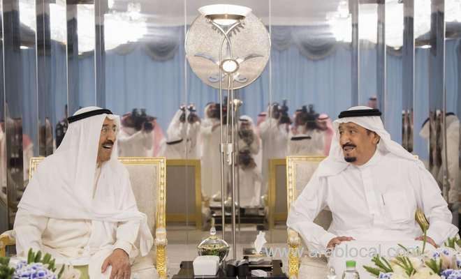 king-salman-congratulates-the-amir-of-kuwait-on-the-anniversary-of-kuwait's-national-day-saudi
