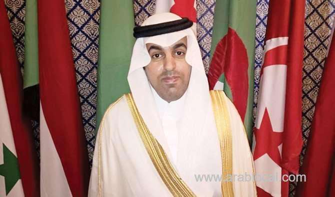 mishaal-bin-fahm-al-salami,-president-of-the-arab-parliament-saudi