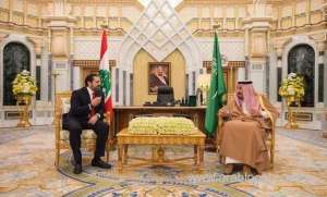 king-salman-meets-lebanon's-pm_UAE