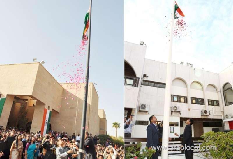 indian-community-invited-to-flag-raising-at-embassy-saudi