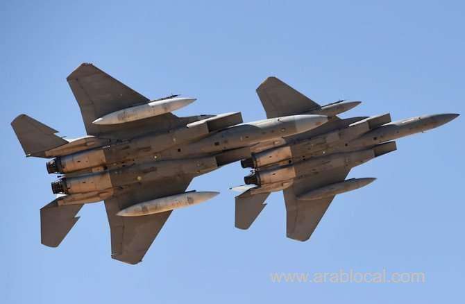 coalition-fighter-jets-destroy-houthi-missile-site-in-yemen-saudi