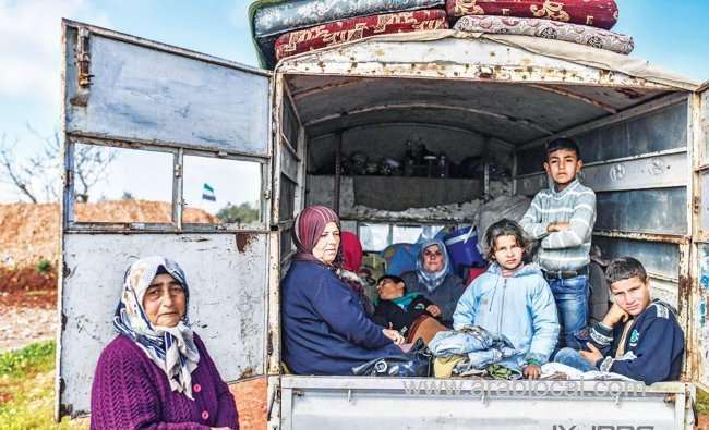 tens-of-thousands-of-civilians-fled-their-homes-in-syria-saudi