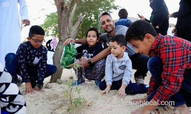 3,000-trees-planted-at-al-ahsa-safari-festival-saudi