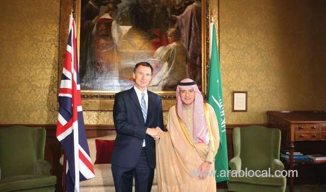 al-jubeir-meets-uk-foreign-secretary-jeremy-hunt-saudi