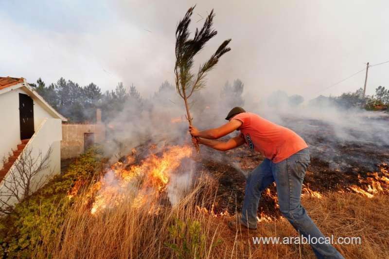 blazes-in-central-portugal-reached-houses-saudi