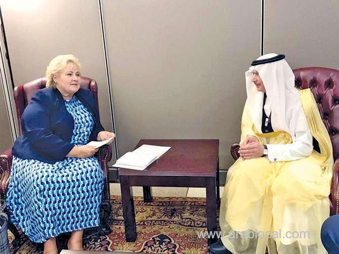oic-chief-meets-norwegian-pm,-un-official-to-discuss-fight-against-extremism-saudi