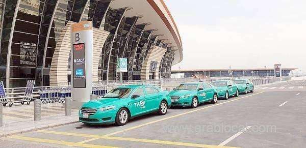 green-color-chosen-for-airport-taxis-saudi