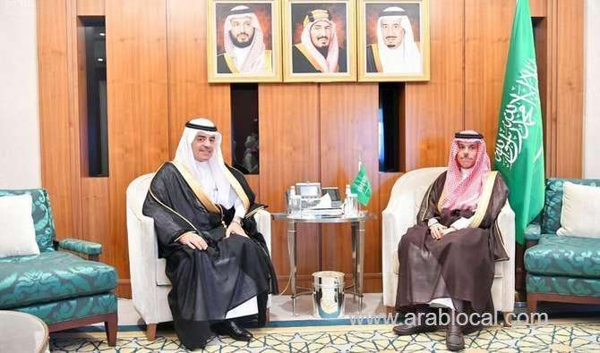saudi-fm-receives-head-of-islamic-science-organization-saudi