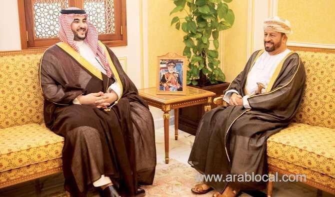 saudi-deputy-defense-minister-meets-ruler-of-oman-saudi