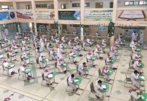 2.6-million-intermediate-and-secondary-students-started-their-exams_saudi