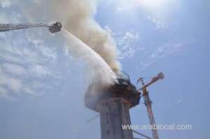 fire-hit-the-top-portion-of-a-tower-building-under-construction-in-the-northern-city-of-sakaka_saudi