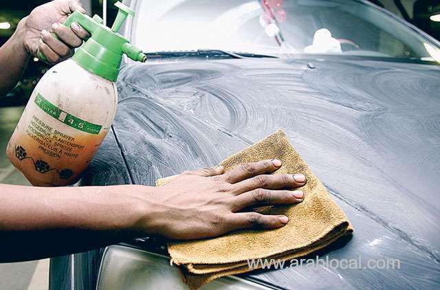 mecca-authorities-have-imposed-a-fine-of-sr1000-for-washing-cars-in-streets-saudi