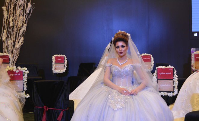 latest bridal designs are showcased at the 19th Saudi International Wedding Expo