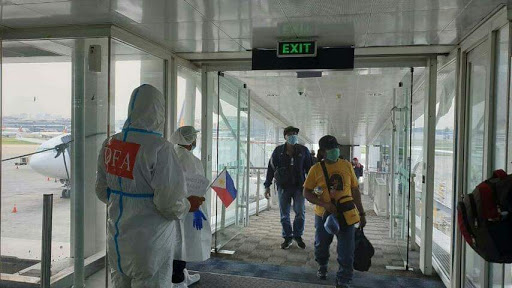 ترحب DFA ببيت 353 OFWs من شركة بناء في المملكة العربية السعودية