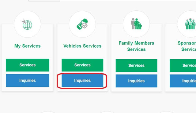 إجراءات التحقق من صلاحية التأمين على المركبات في المملكة العربية السعودية من خلال أبشر