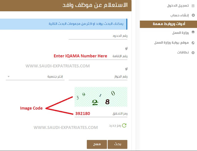 Procedure to check your Kafeel-Sponsor-Company Nitaqat status color online in Saudi Arabia