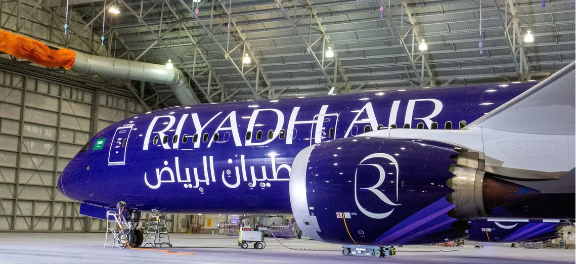 Riyadh Air Unveils Stunning Livery for Saudi Arabia's Strategic Hub
