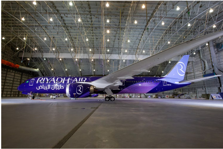 Riyadh Air Unveils Stunning Livery for Saudi Arabia's Strategic Hub
