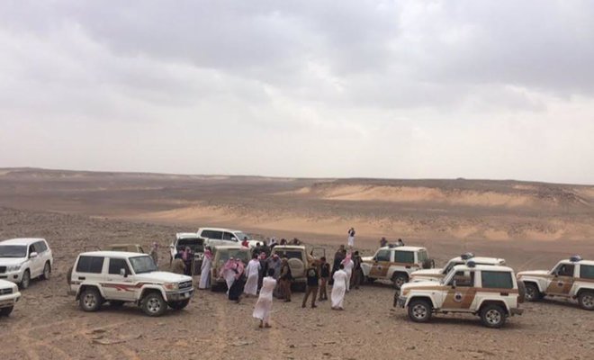 Saudi man stranded in Tabuk desert for six days rescued by security