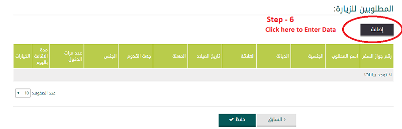 Steps to Apply Visit Visa for your family in Saudi Arabia