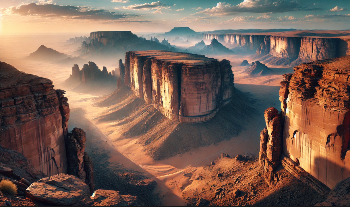 Edge of the World in Riyadh