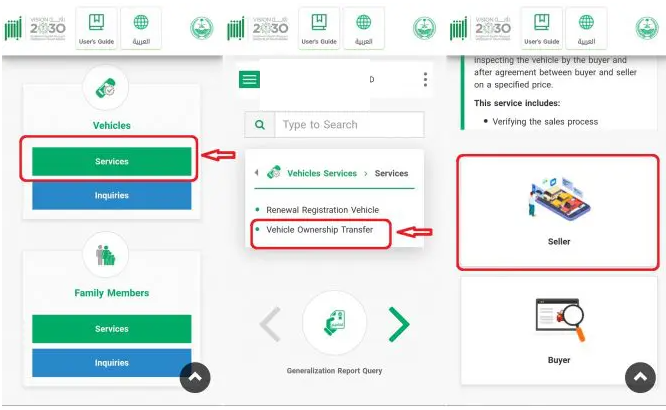 How to change car ownership in saudi arabia