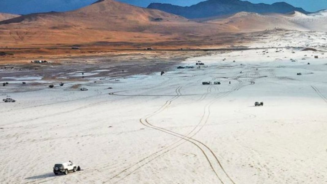 Saudi Arabia's Desert Transforms Into Winter Wonderland With Historic Snowfall - See Stunning Photos & Videos!