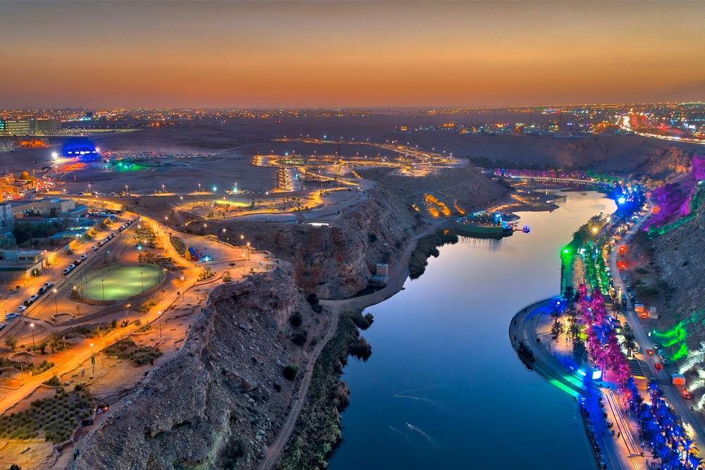 Wadi Namar in Riyadh