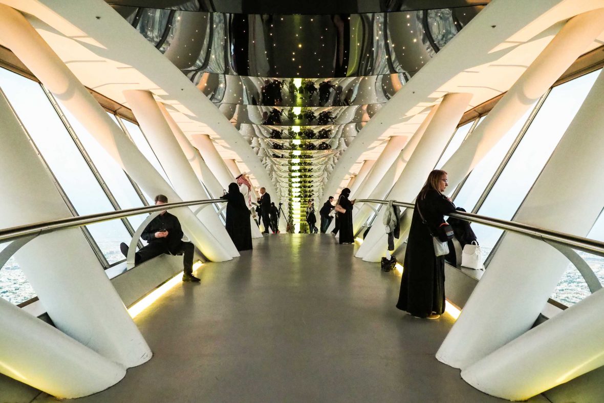 Kingdom Centre Skybridge in Riyadh